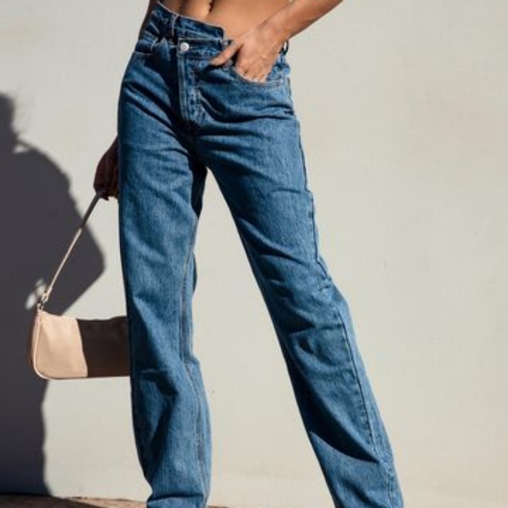 Princess Polly Holly cross over Jeans